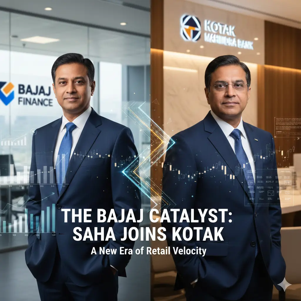 Former Bajaj Finance MD Anup Kumar Saha Takes on New Role at Kotak Mahindra Bank