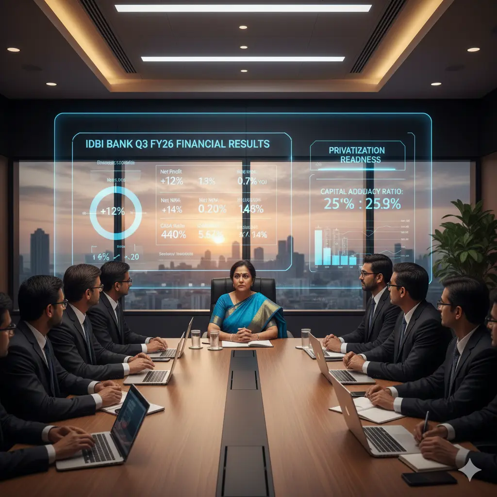 IDBI Bank Sets January 17, 2026, for Q3 2026 Financial Results Announcement