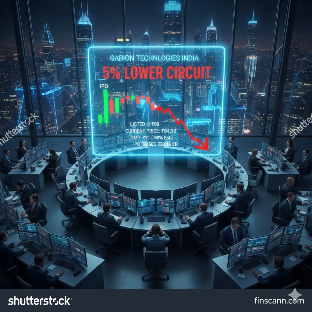 Gabion Technologies India Faces 5% Drop After BSE SME Listing Debut