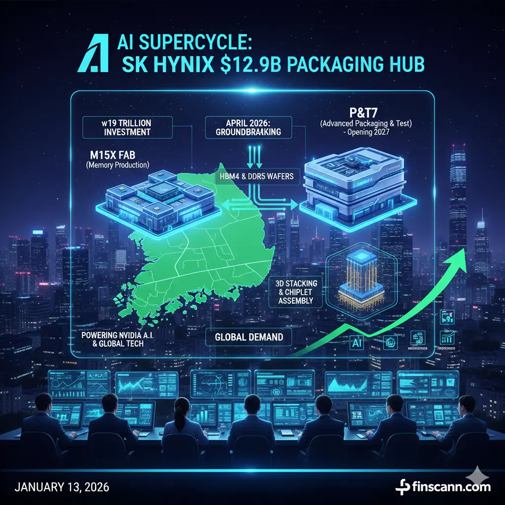 SK Hynix Plans $12.9 Billion Investment in Advanced Chip Packaging Facility to Meet AI Demand