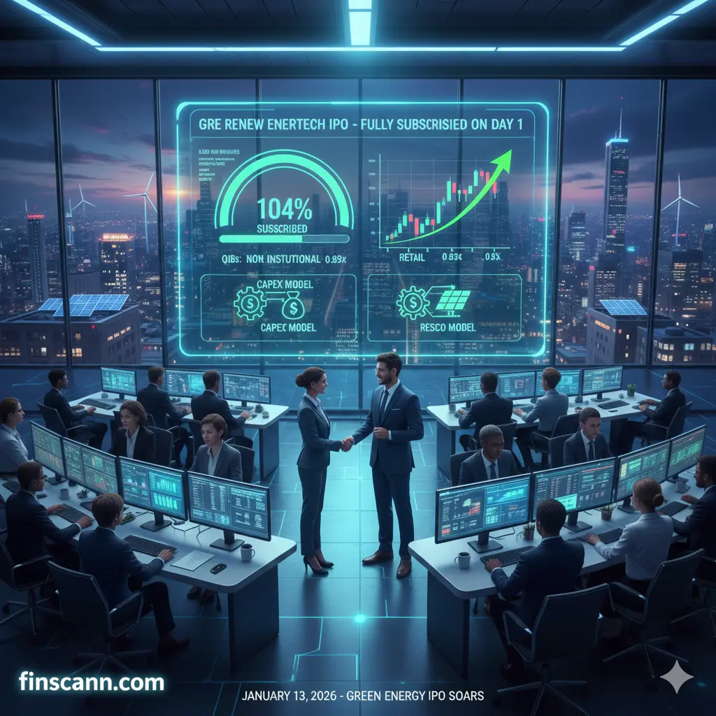 GRE Renew Enertech's IPO Sees Strong Demand on Opening Day