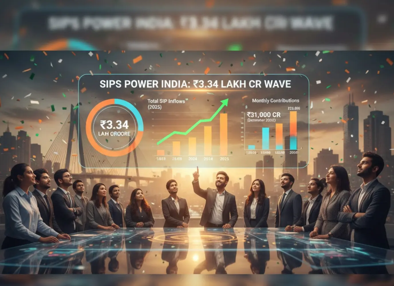 Record SIP Contributions Reach ₹3.34 Lakh Crore in 2025, Signaling Investor Confidence