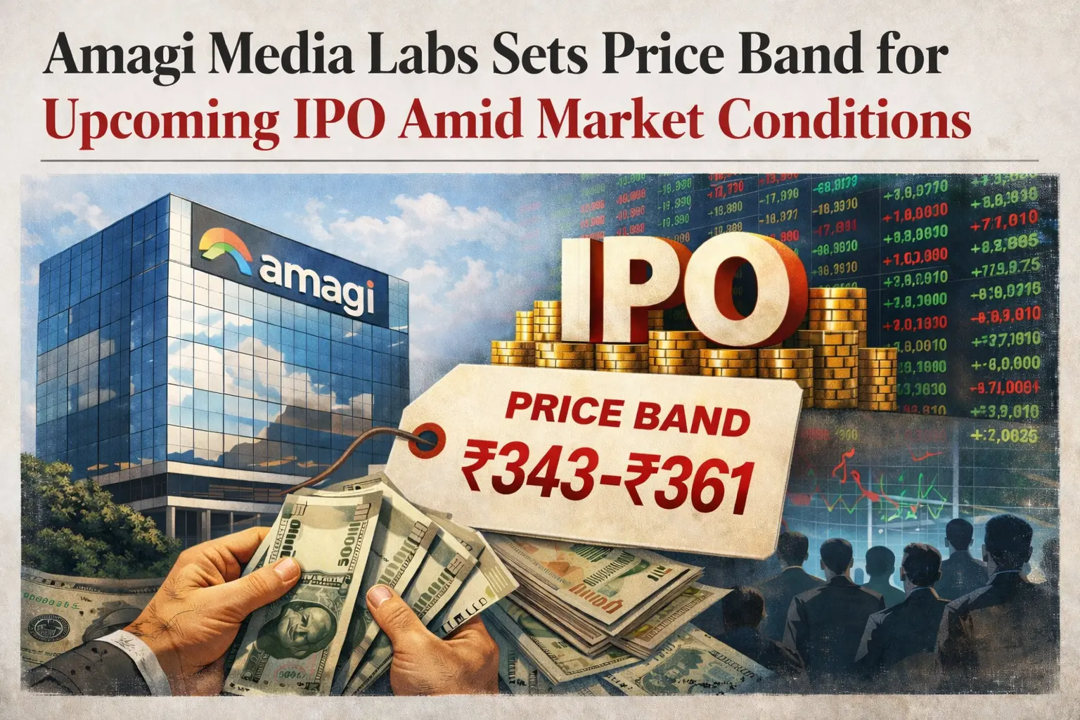 Amagi Media Labs Sets Price Band for Upcoming IPO Amid Market Conditions