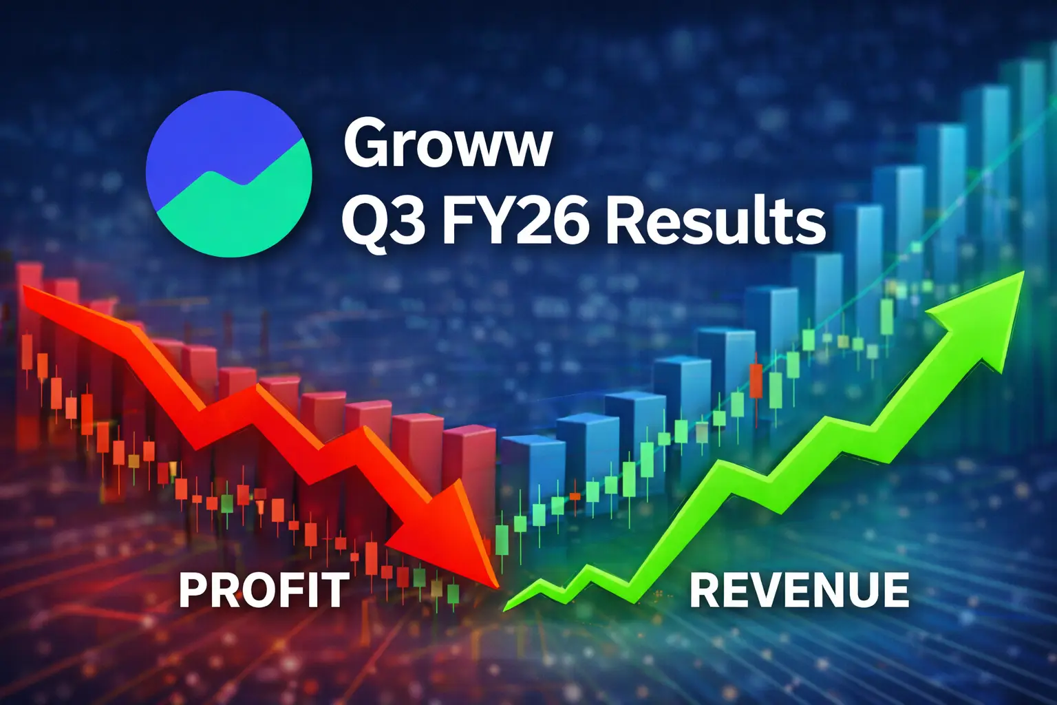 Groww Q3 FY26 Results: Profit Drops 28% to ₹547 Crore as Expenses Rise; Revenue Jumps 25% YoY