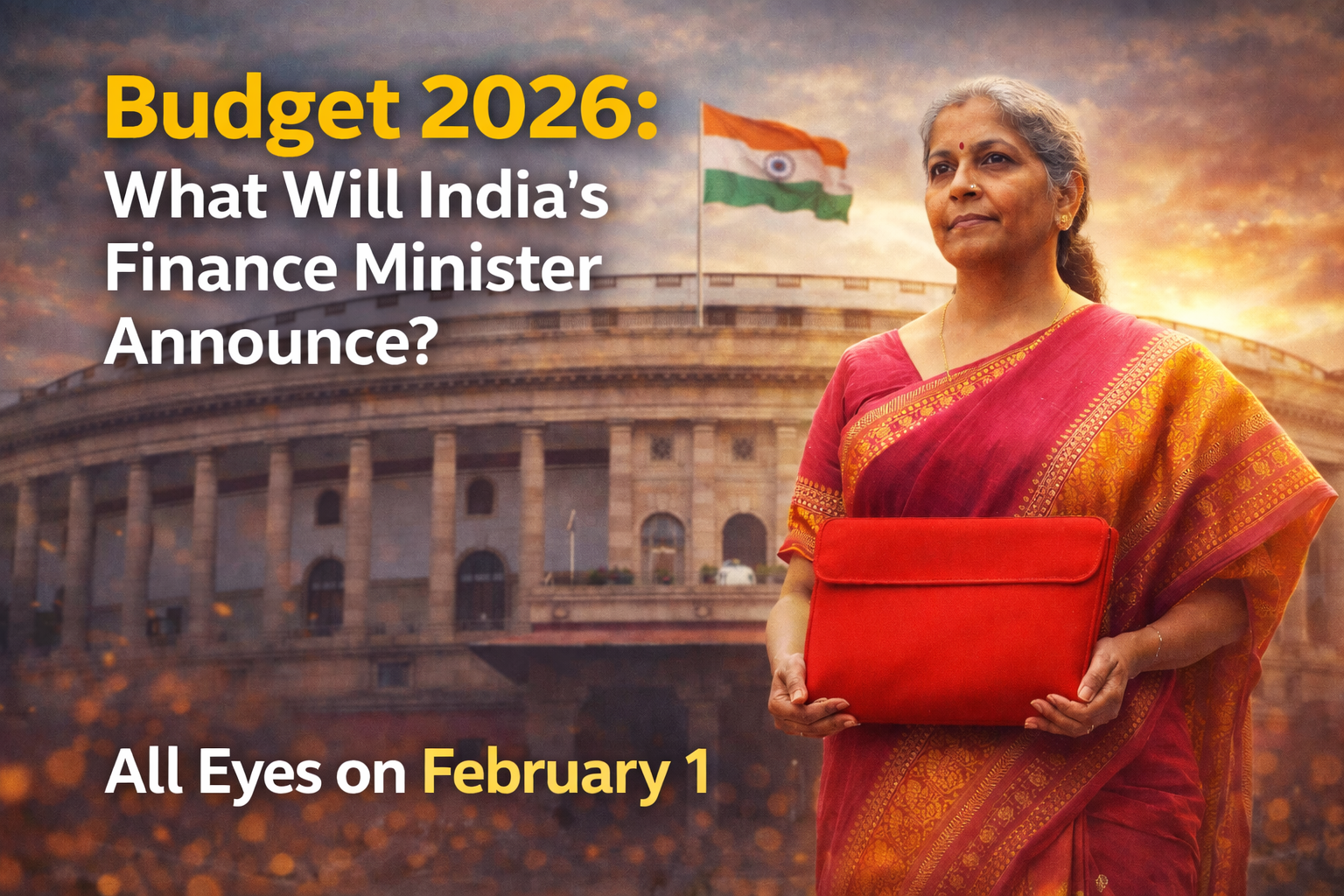 Key Insights to Anticipate from Nirmala Sitharaman's Upcoming Budget Speech
