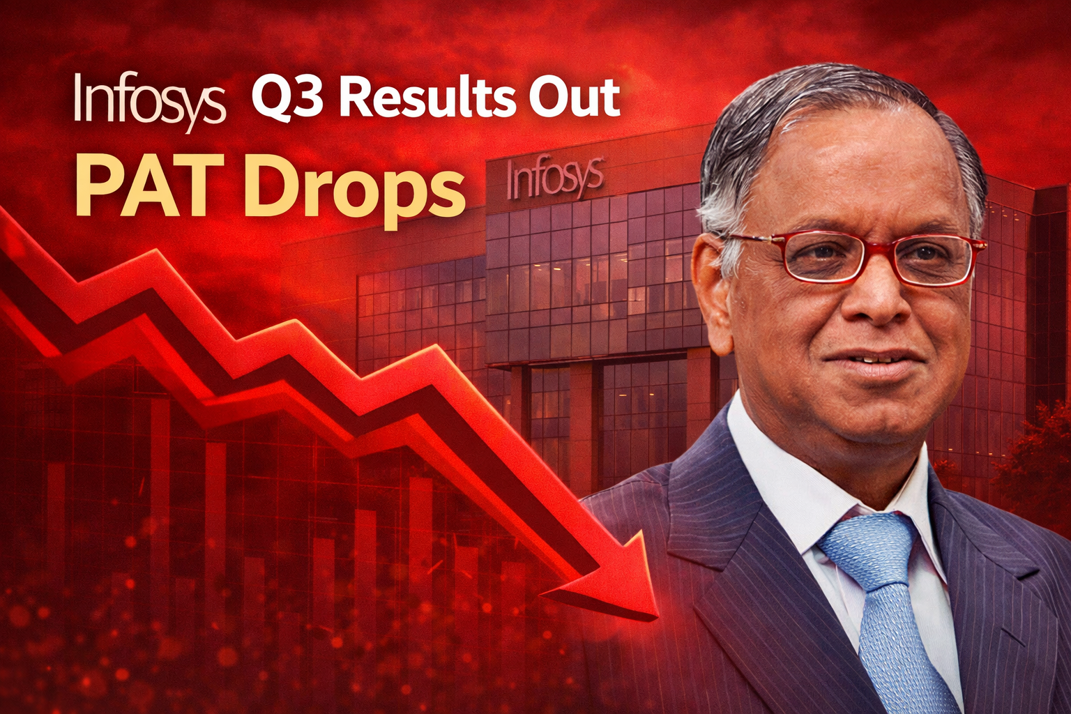 Infosys Q3 FY26 Results: Profit Dips 2% YoY, Revenue Grows 9% as FY26 Guidance Raised