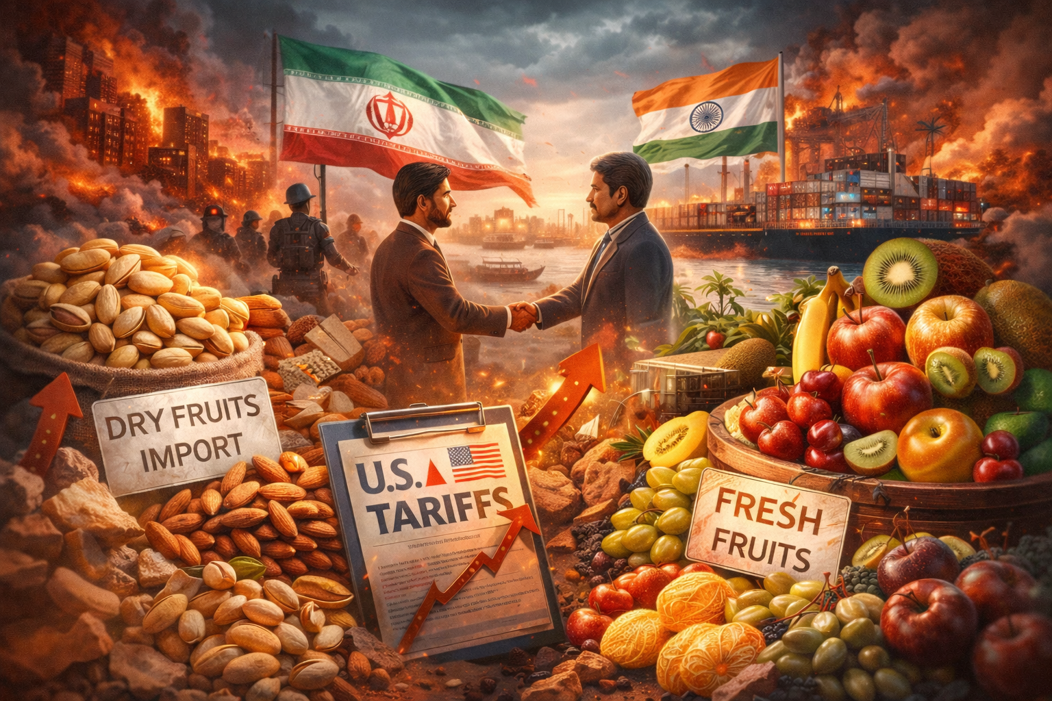 Unrest in Iran Affects Dry Fruits Trade, Fresh Produce Remains Steady