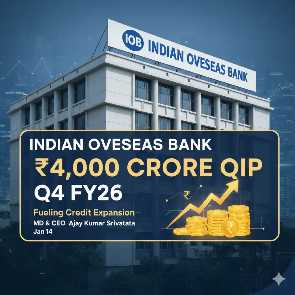 Indian Overseas Bank Eyes ₹4,000 Crore Boost: A Deep Dive into the Q4 Capital Raise