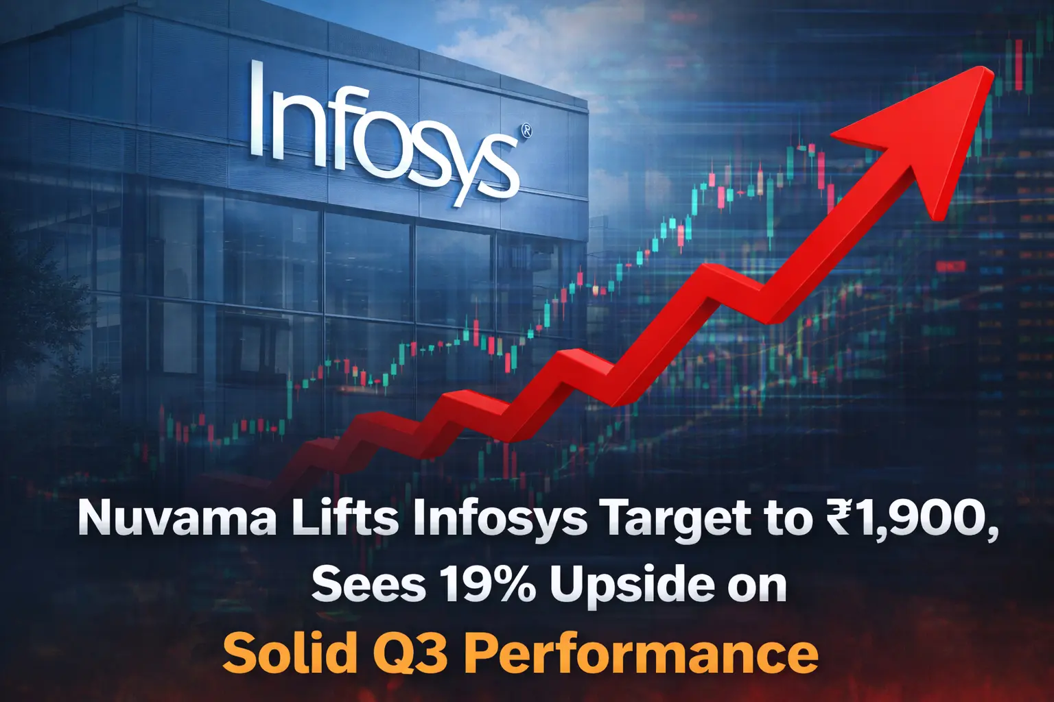 Nuvama Lifts Infosys Target to ₹1,900, Sees 19% Upside on Solid Q3 Performance