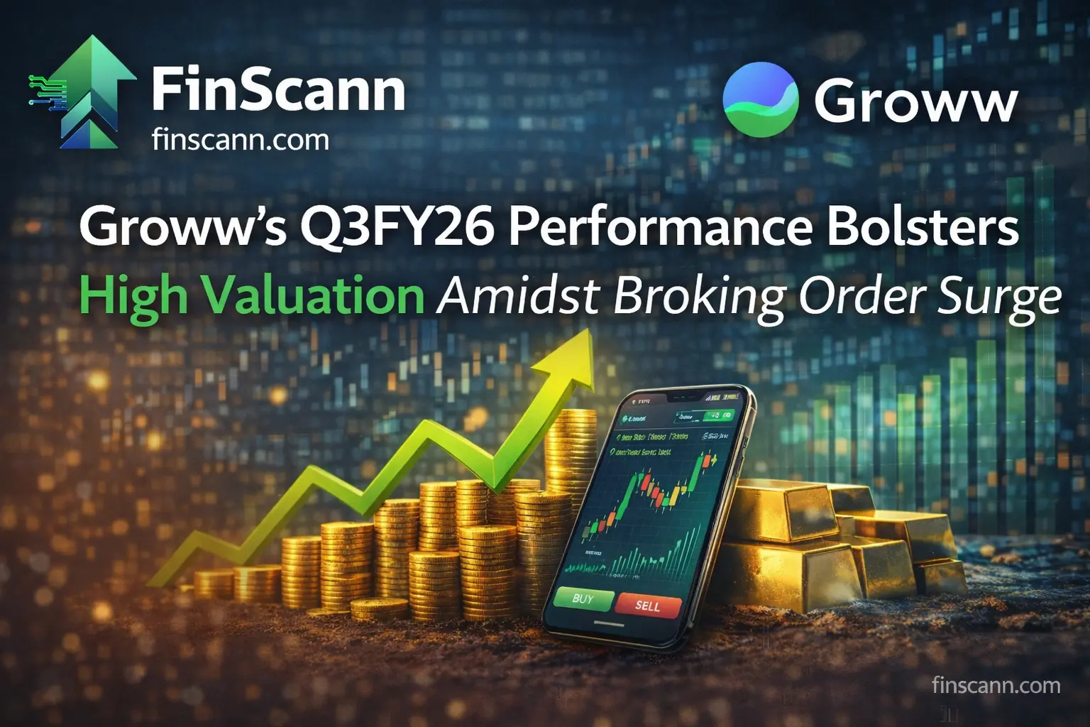 Groww's Q3FY26 Surge: Broking Orders and Revenue Growth Bolster High Valuation