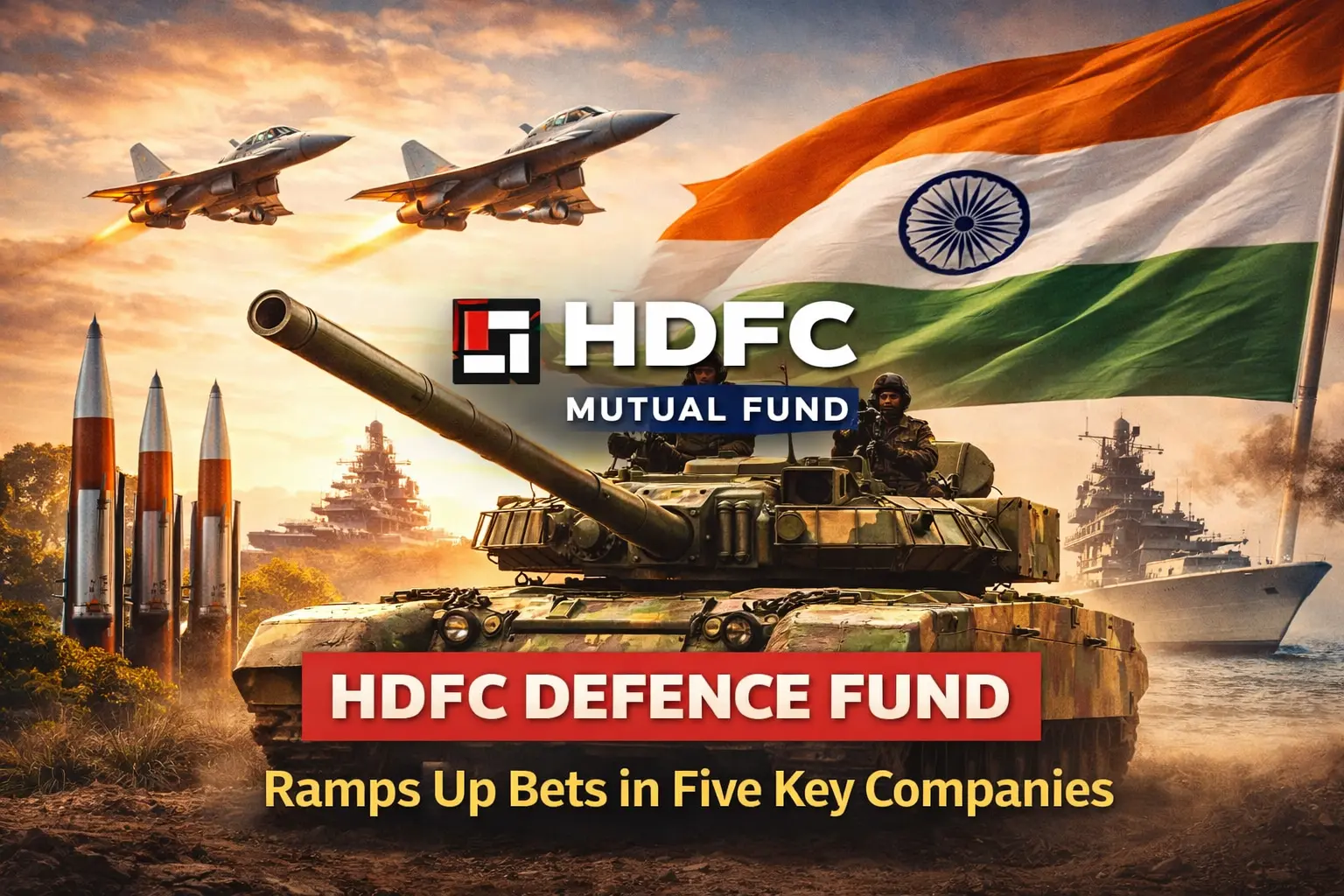 India’s Only Active Defence Fund Makes Key Portfolio Moves, Raises Stakes in Five Stocks