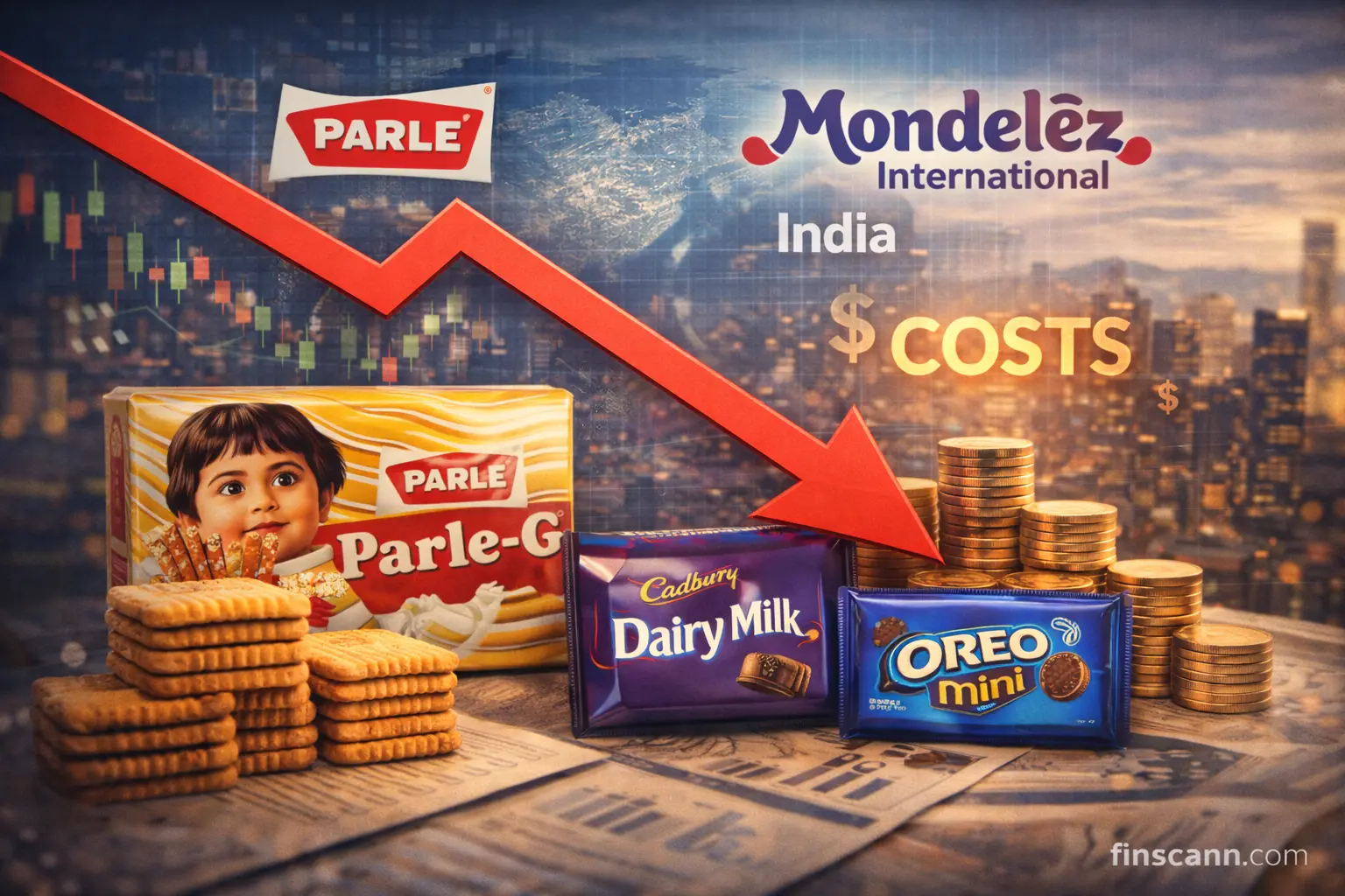 Parle Biscuits and Mondelez India Face Profit Declines Amid Rising Costs in FY25