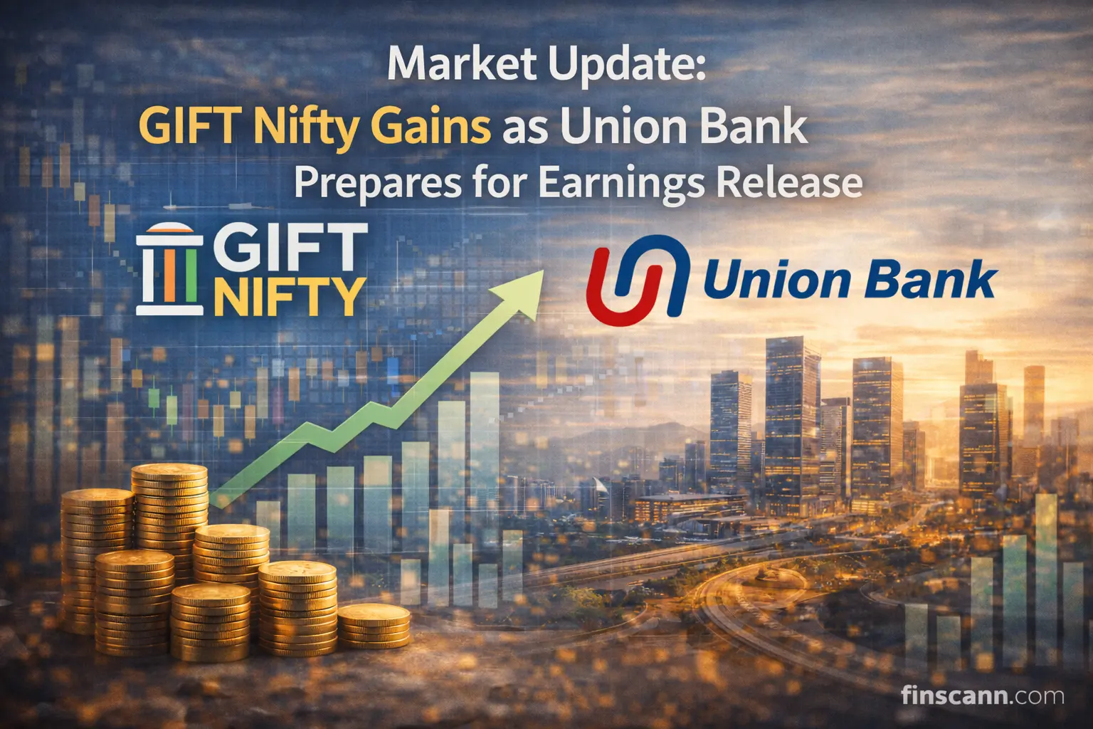 Market Update: GIFT Nifty Gains as Union Bank Prepares for Earnings Release