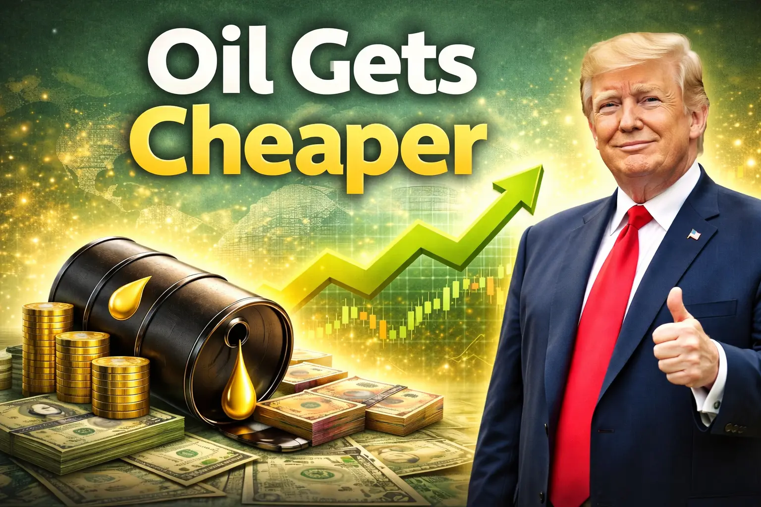 Oil Prices Drop After Trump Signals No Iran Strike; OMC Stocks Rally