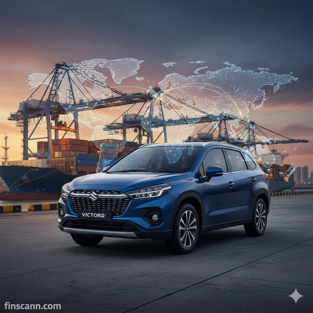Maruti Suzuki Commences Global Exports of Victoris SUV; Rebranded as 'Across' for 100+ Markets