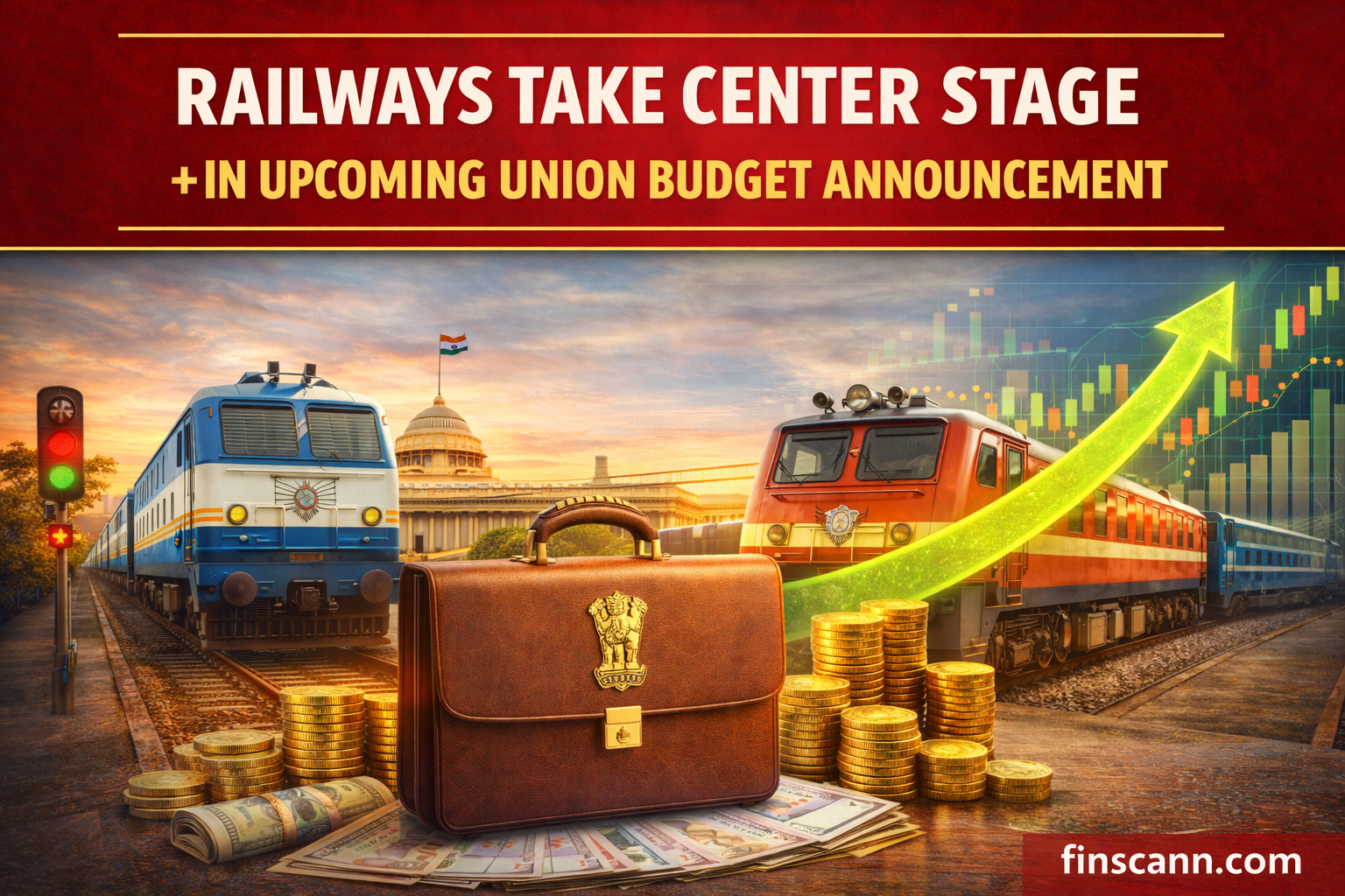 Railways Take Center Stage in Upcoming Union Budget Announcement