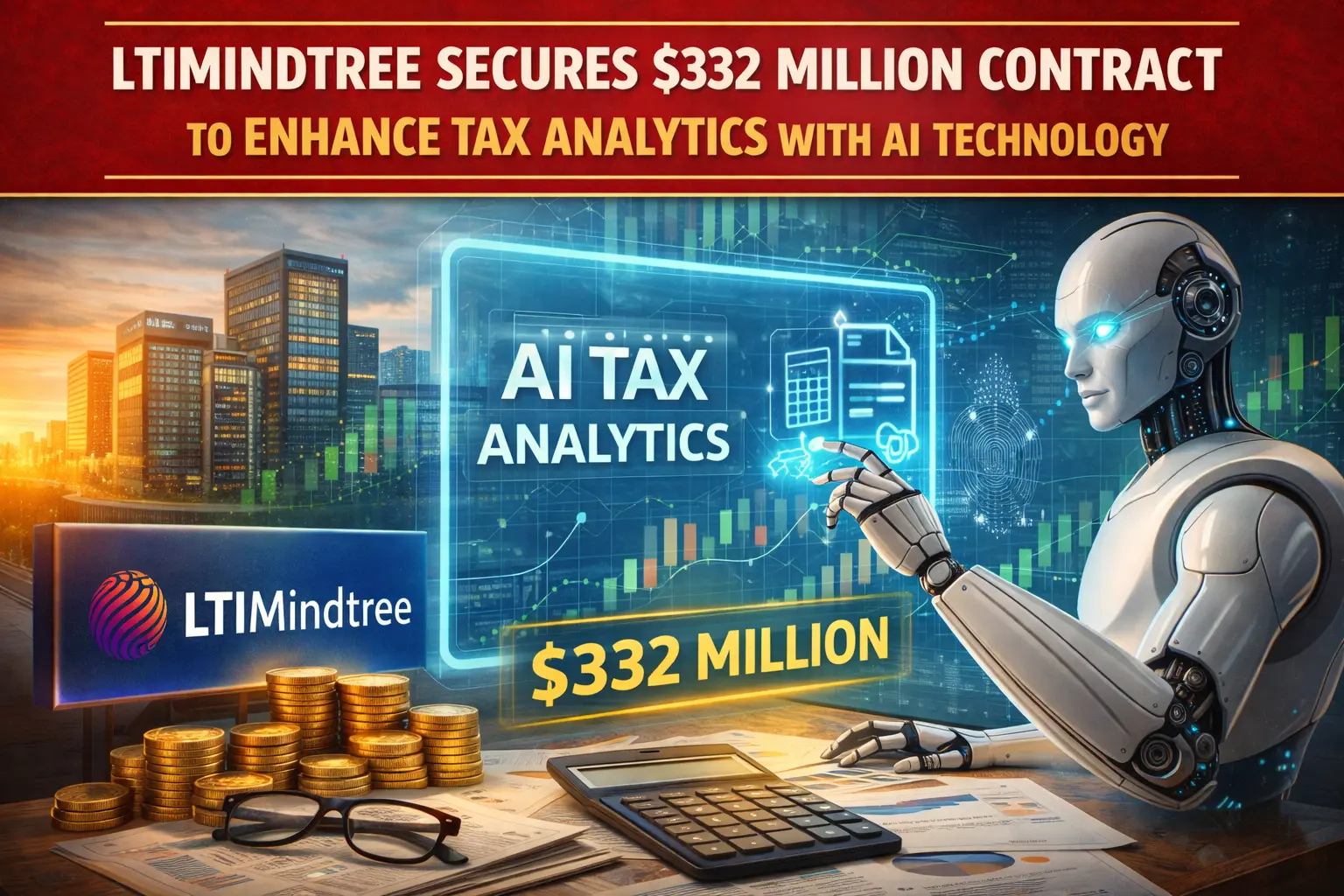 LTIMindtree Secures $332 Million Contract to Enhance Tax Analytics with AI Technology