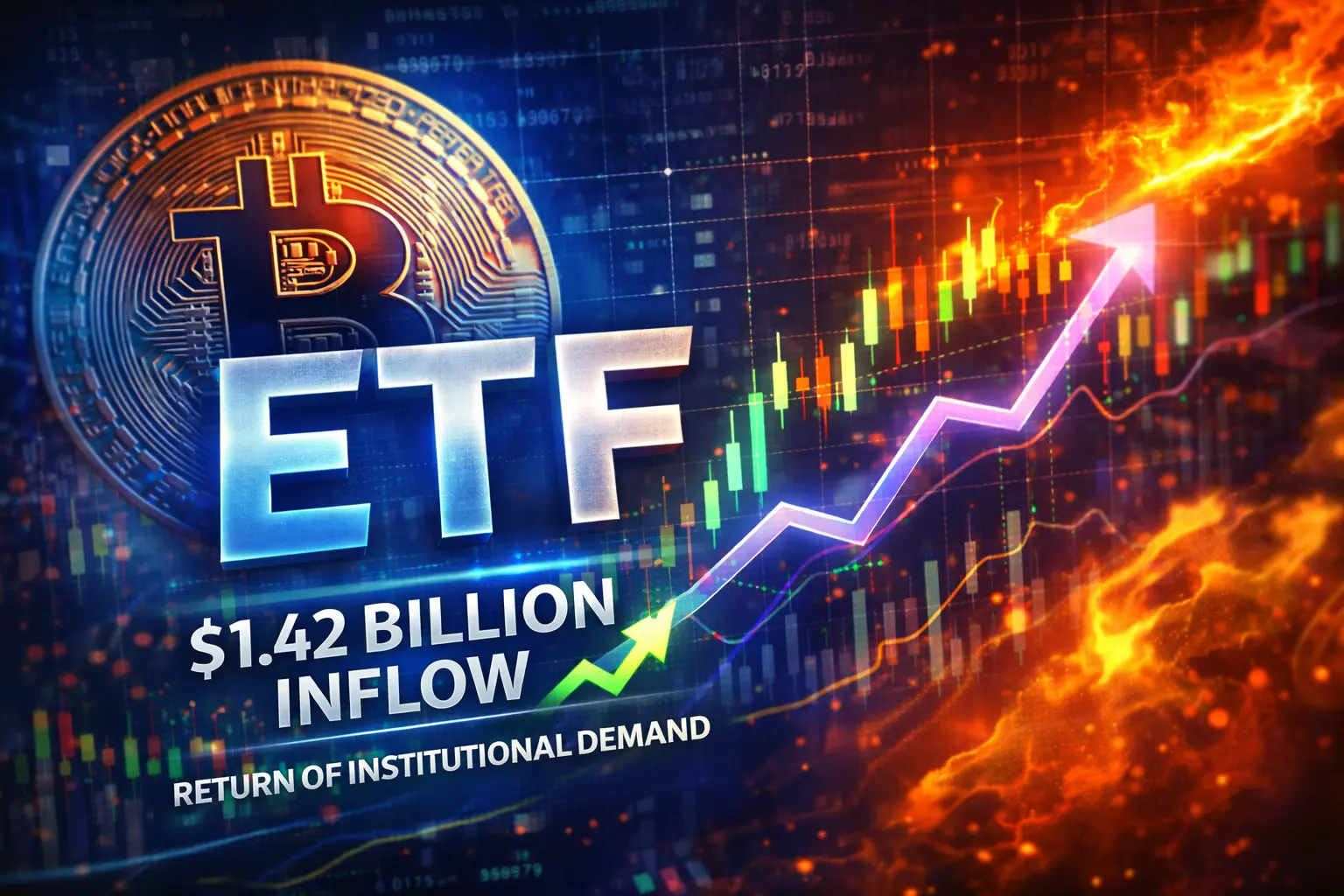 Bitcoin ETF Inflows Hit $1.42 Billion in Strongest Week Since October — Is Institutional Demand Back?