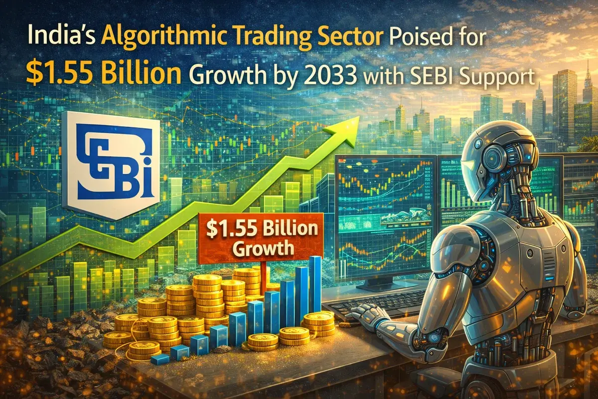 India's Algorithmic Trading Sector Poised for $1.55 Billion Growth by 2033 with SEBI Supports