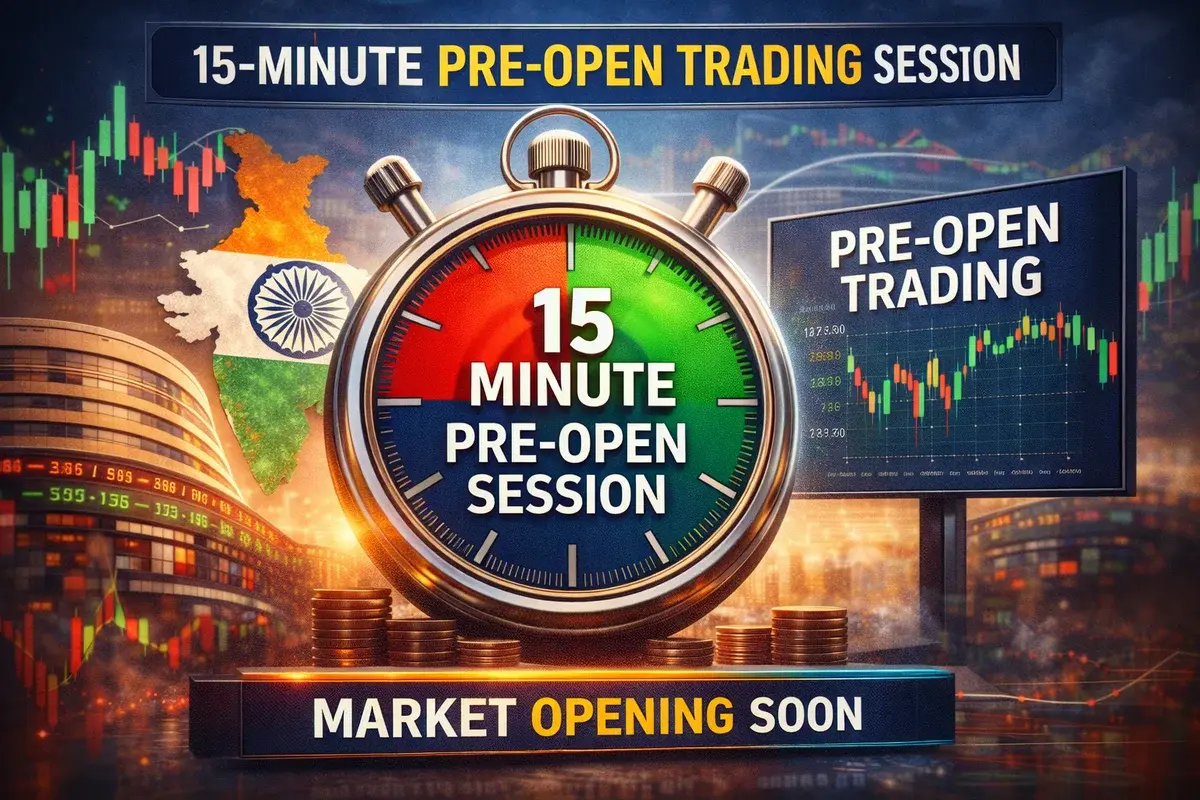 New 15-Minute Pre-Open Trading Session Set to Launch in Indian Markets