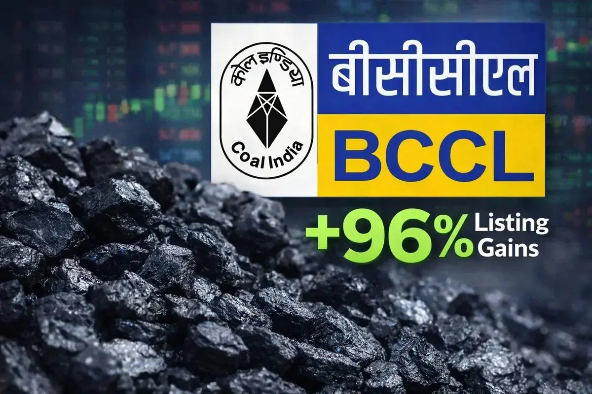 Bharat Coking Coal IPO Shocks Dalal Street With 96% Listing Gain – Investors Celebrate Bumper Debut