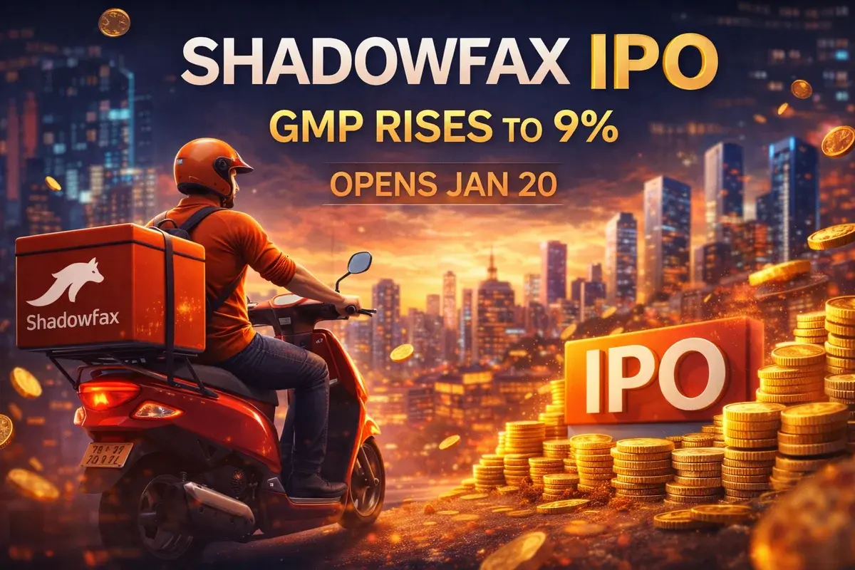 Shadowfax IPO GMP Rises to 9% Ahead of Jan 20 Opening: Key Details