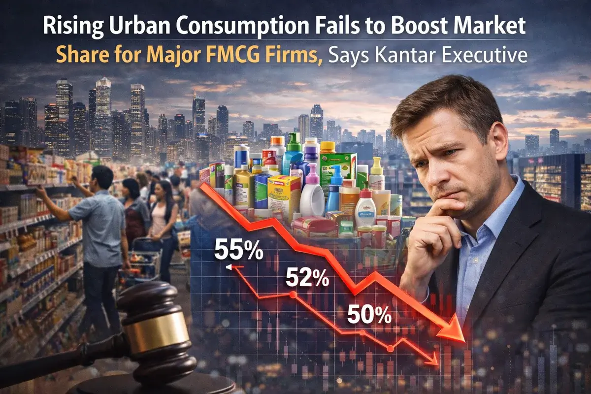 Rising Urban Consumption Fails to Boost Market Share for Major FMCG Firms, Says Kantar Executive