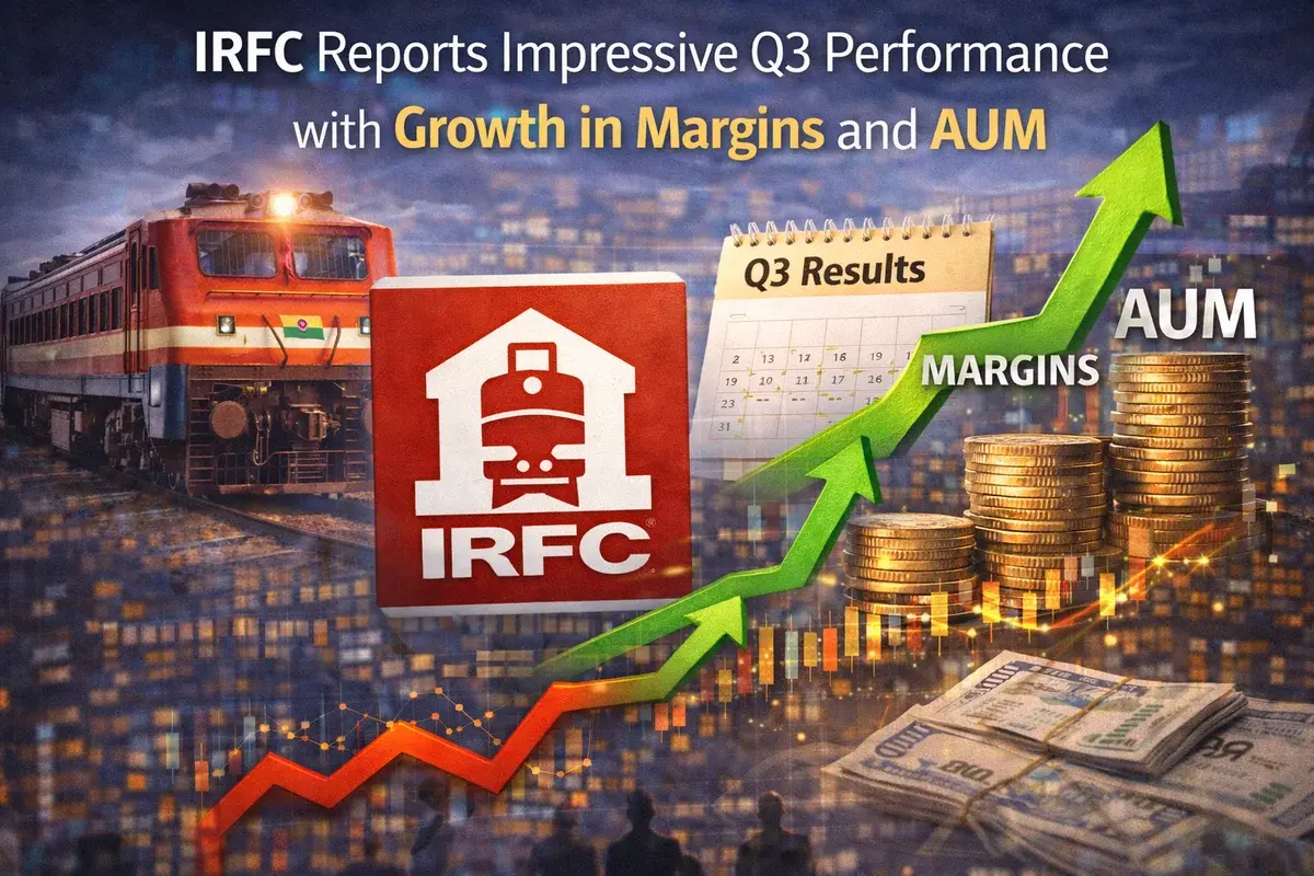 IRFC Reports Impressive Q3 Performance with Growth in Margins and AUM