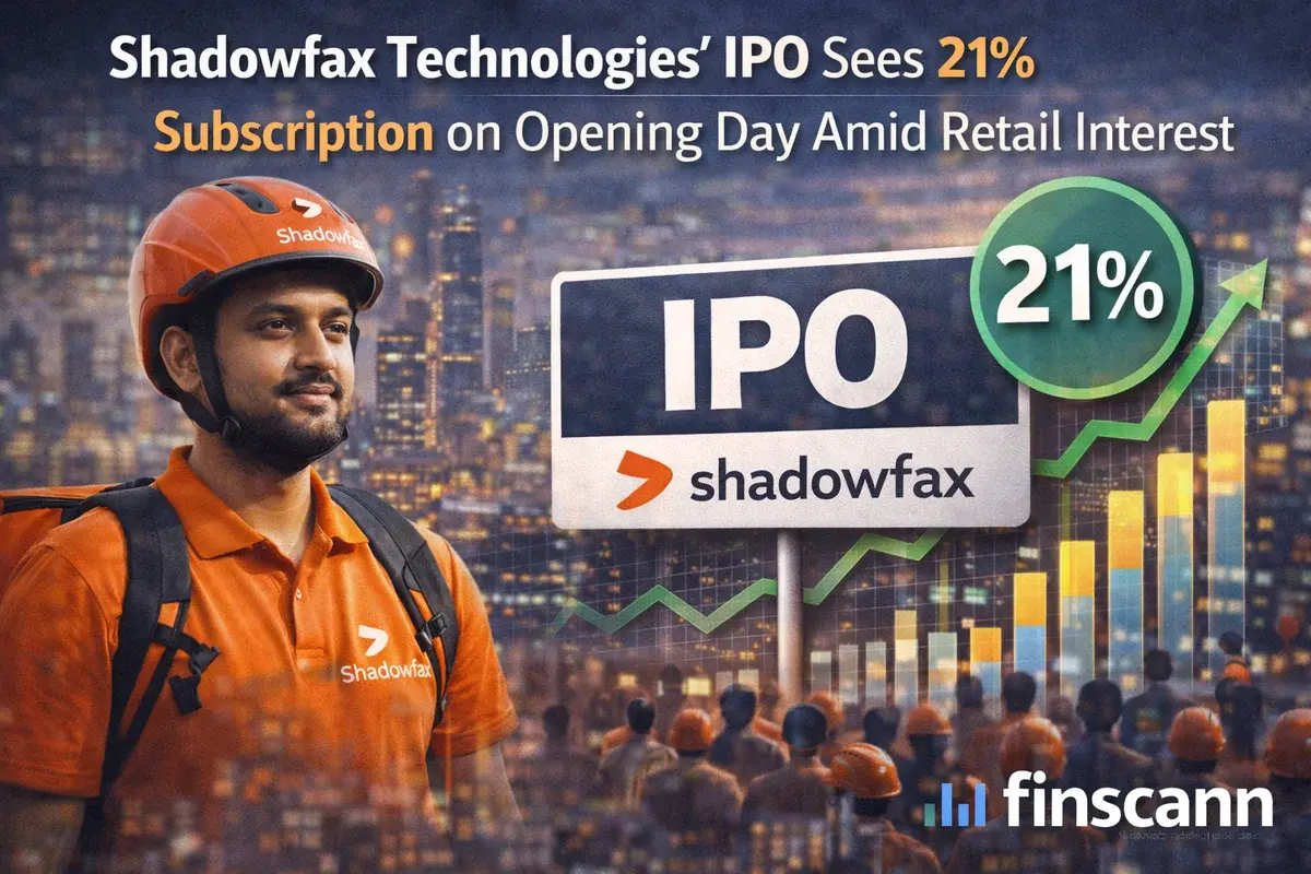 Shadowfax Technologies' IPO Sees 21% Subscription on Opening Day Amid Retail Interest