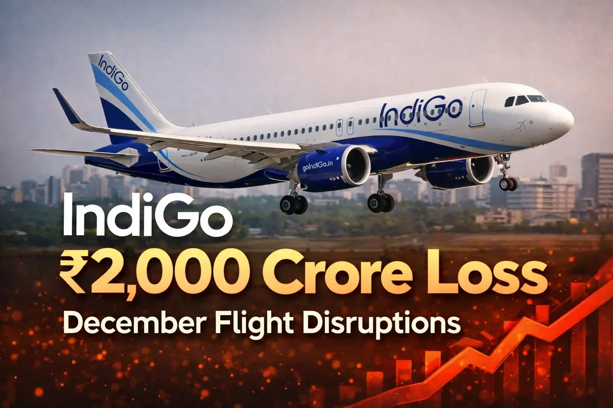 December Flight Chaos May Cost IndiGo Over ₹2,000 Crore: Here’s What Went Wrong and What Lies Ahead