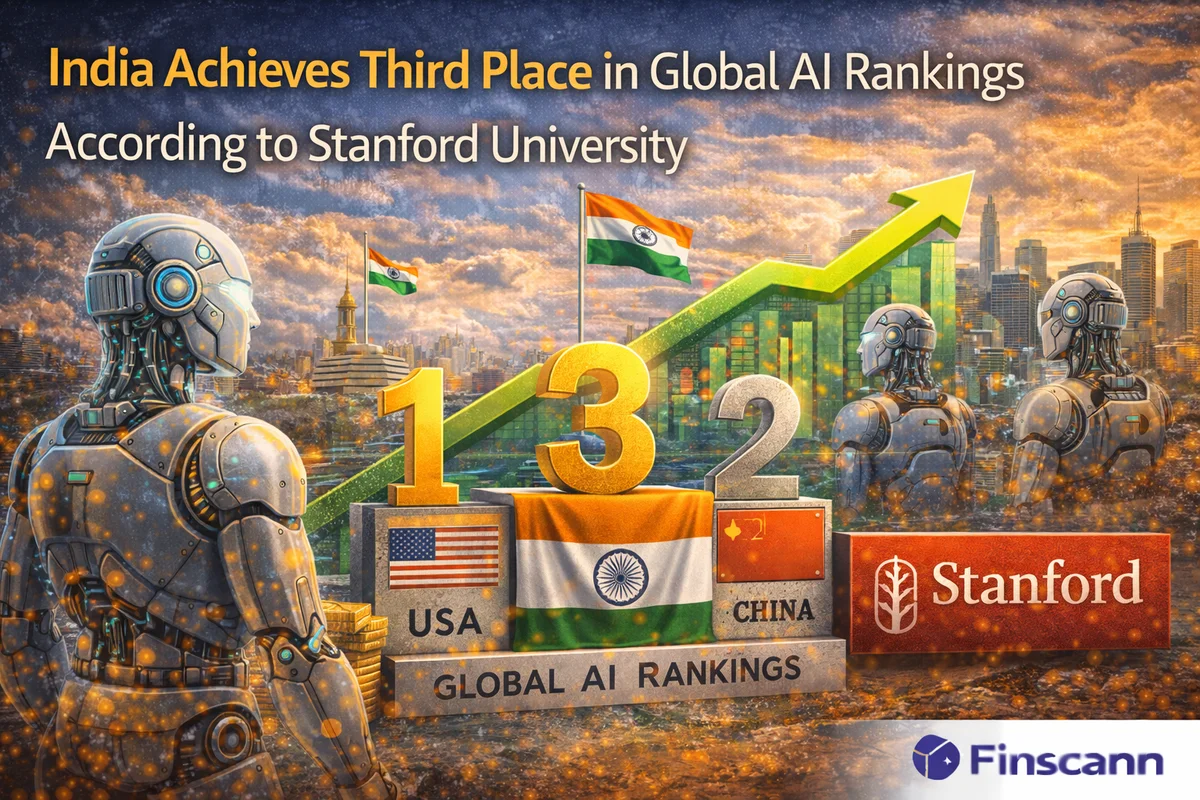 India Achieve Third Place in Global AI Rankings According to Stanford University