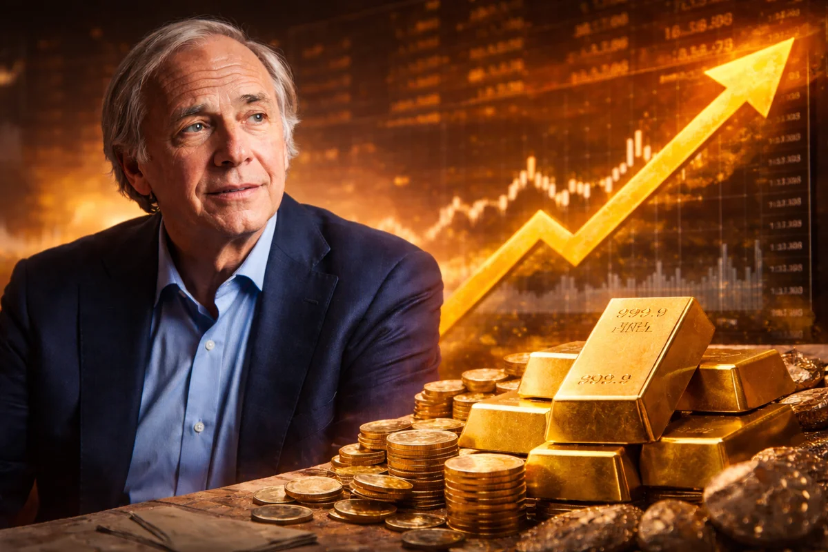 Ray Dalio Stays Positive on Gold Amid Silver's Strong Performance