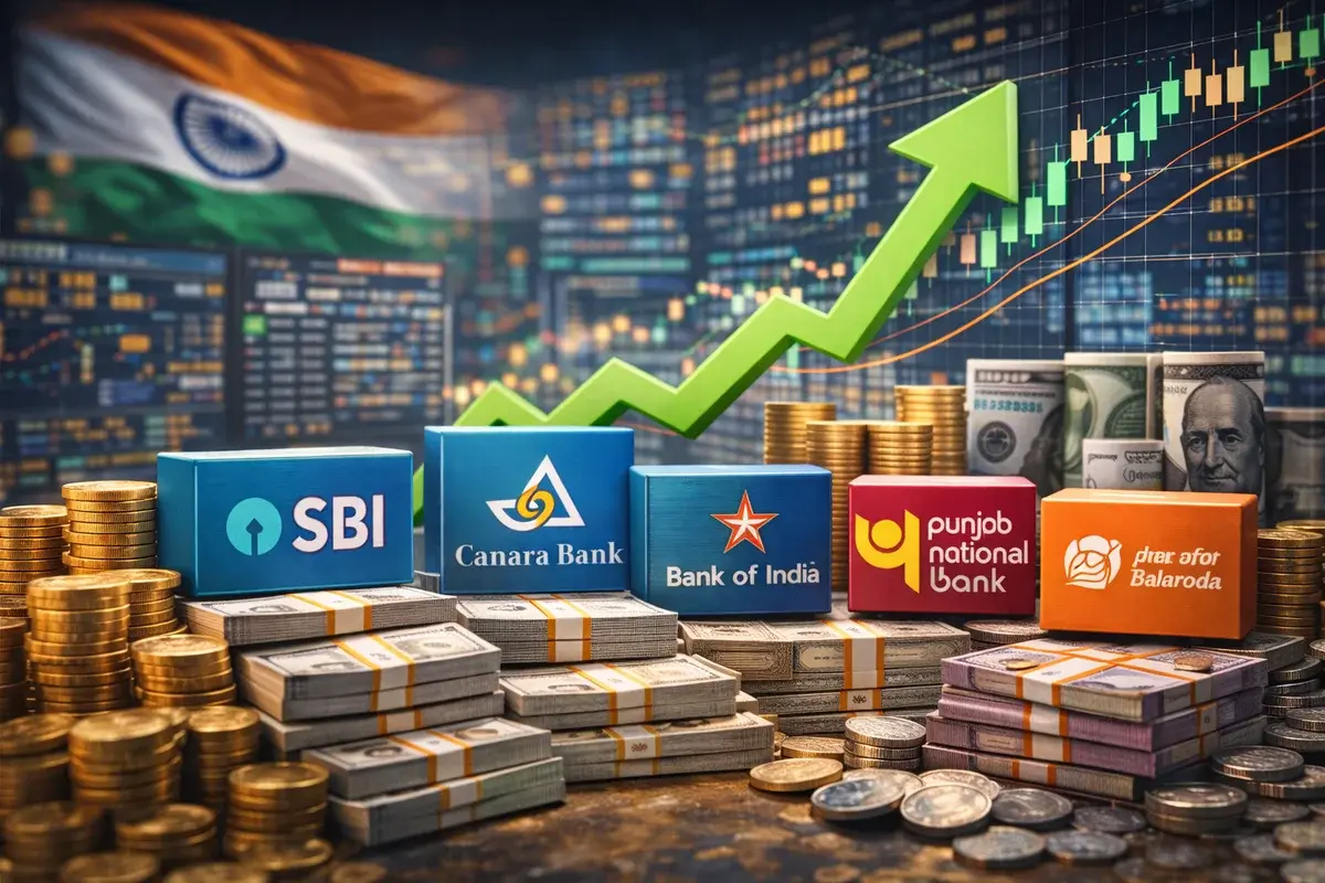 ₹4.5 Lakh Crore PSU Bank Rally Attracts FII Buying: Are Investors Late to the Party?