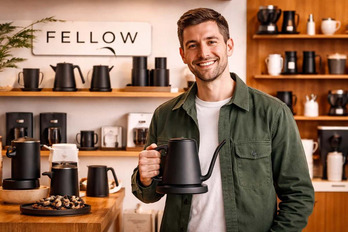 Entrepreneur Overcomes 73 Rejections to Build Successful Coffee Accessory Brand