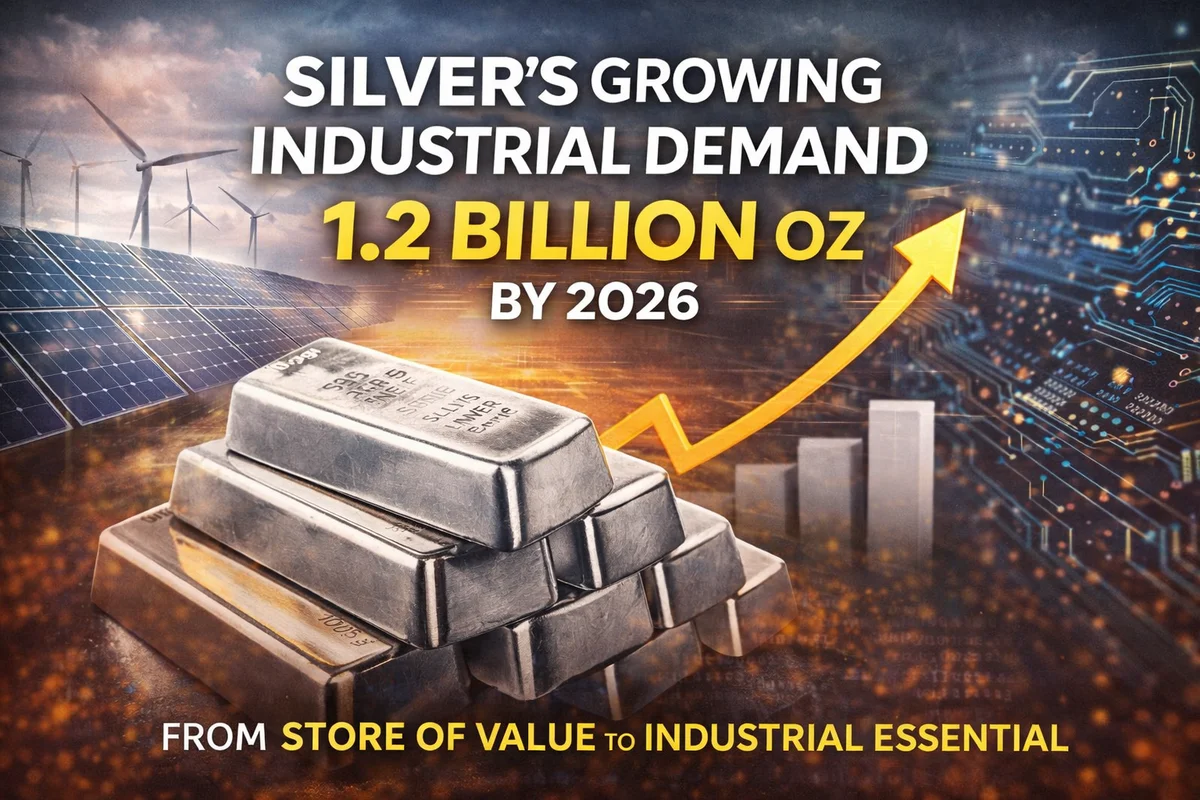 Silver's Transformation: Essential Metal for the Modern Economy