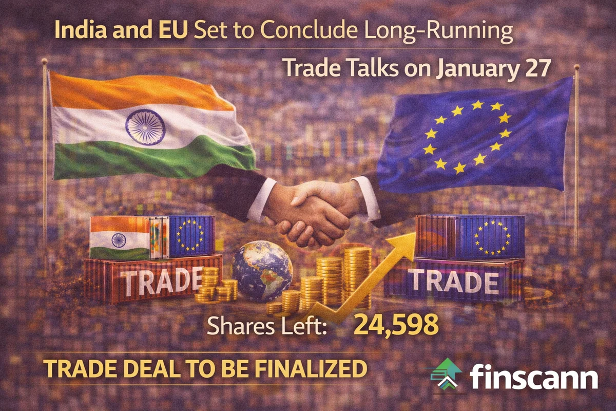 India and EU Set to Conclude Long-Running Trade Talks on January 27