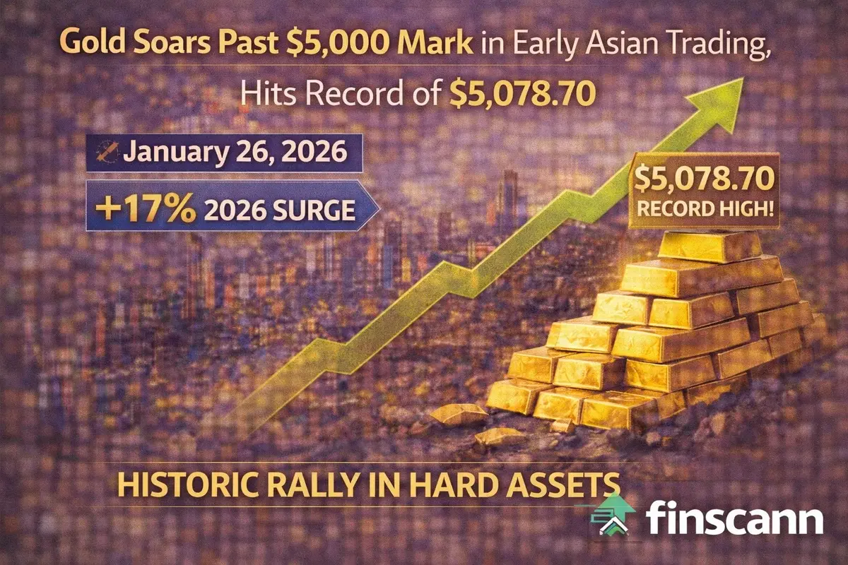 Gold Shatters the $5,000 Glass Ceiling: A New Era for Precious Metals