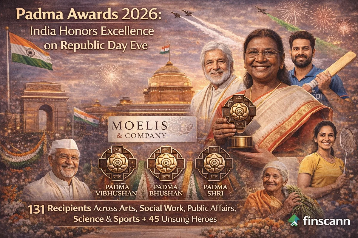 Republic Day 2026: Full List of Padma Vibhushan, Padma Bhushan, and Padma Shri Winners Announced