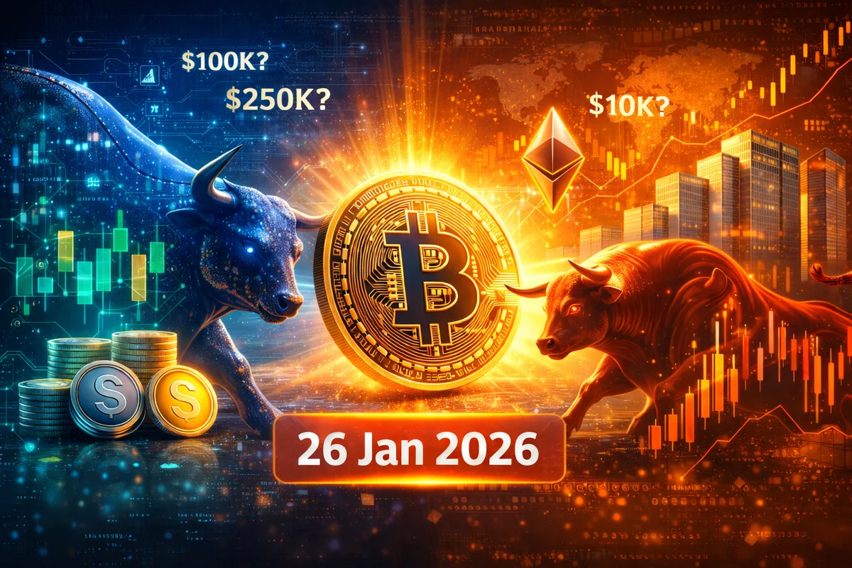 Crypto Market Outlook for January 26, 2026: Key Predictions, Price Targets, and What Investors Should Watch