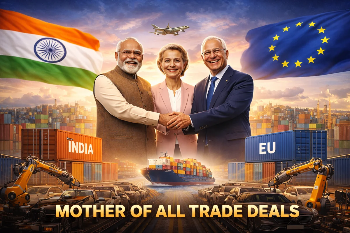 India–EU Summit 2026: PM Modi Hails Landmark Trade Pact as ‘Mother of All Deals’