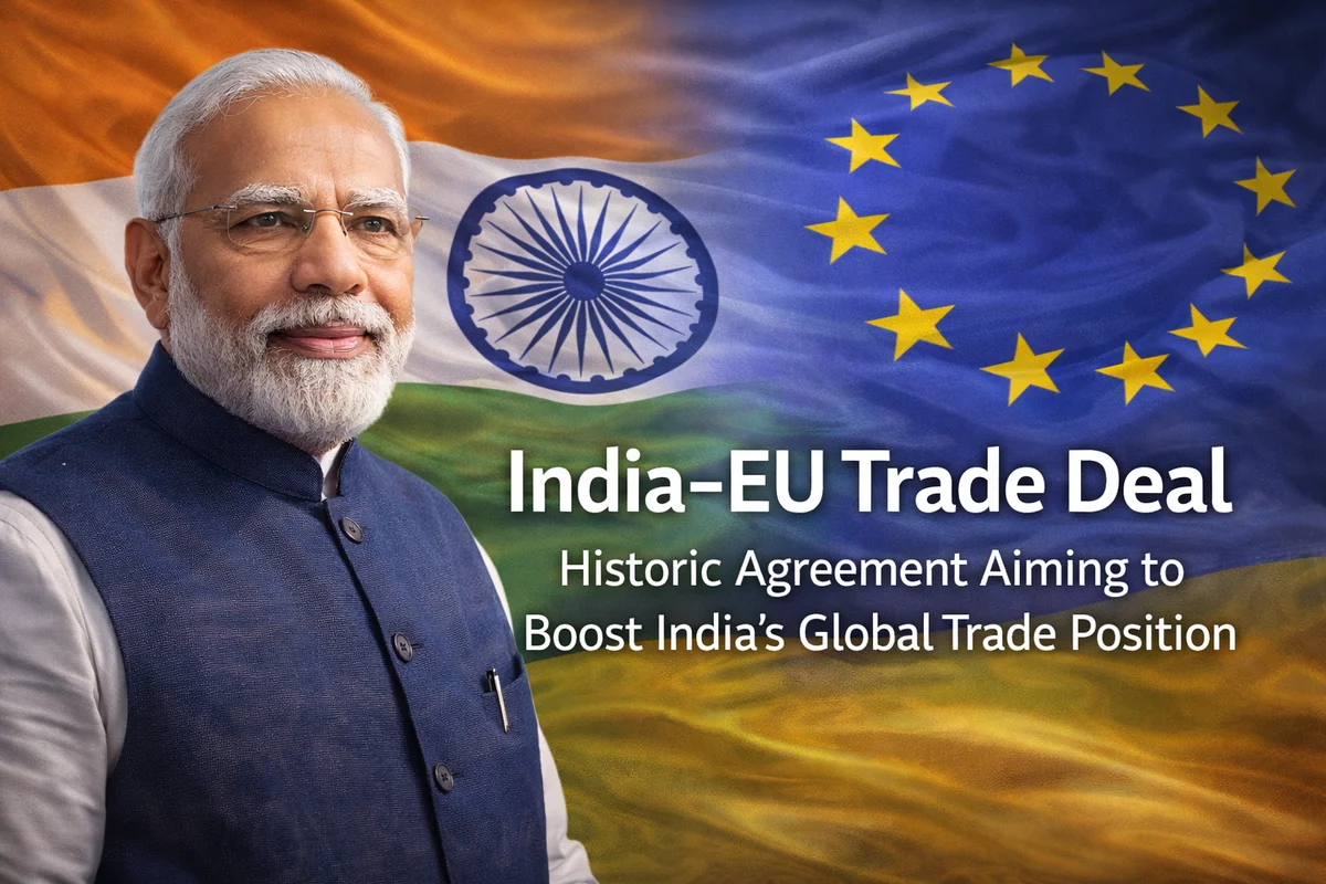 India–EU Free Trade Agreement Explained: Why PM Modi’s ‘Mother of All Deals’ Could Redefine India’s Global Trade Position