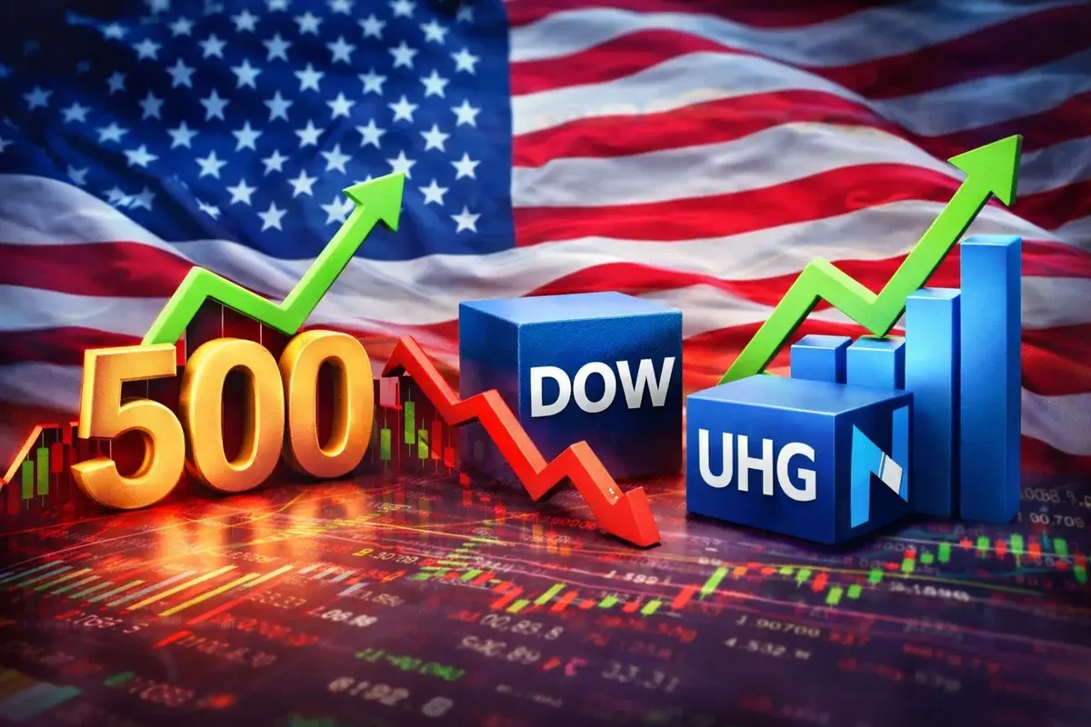 US Markets Close Mixed as Tech Lifts S&P 500 and Nasdaq, UnitedHealth Rout Drags Dow Amid Earnings Flood