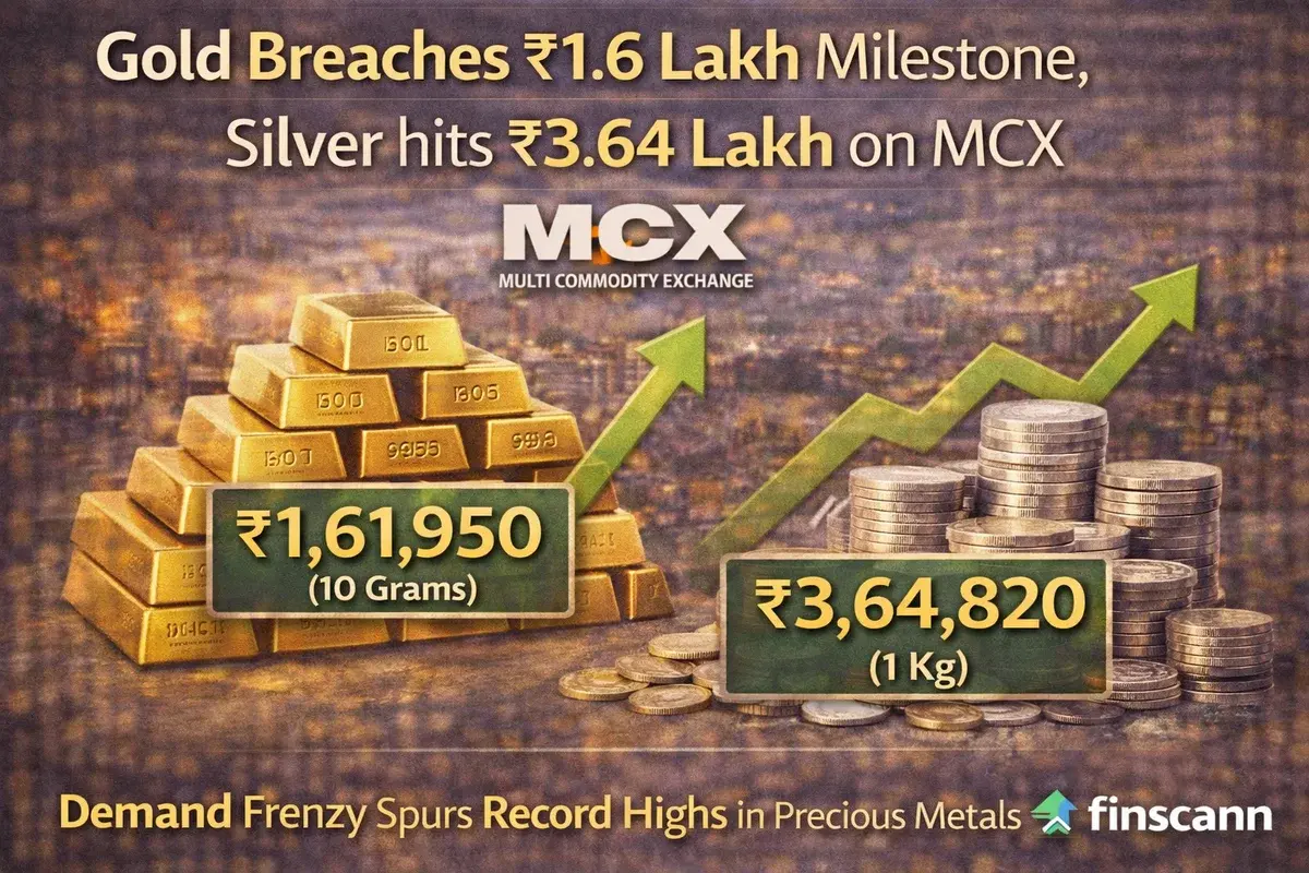 Gold Prices Soar Over 2% to Exceed ₹1.6 Lakh per 10 Grams Amid Market Uncertainty