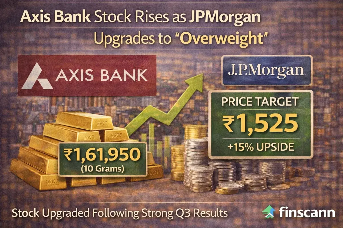 Axis Bank's Stock Rises Following JPMorgan Upgrade and Positive Earnings Report