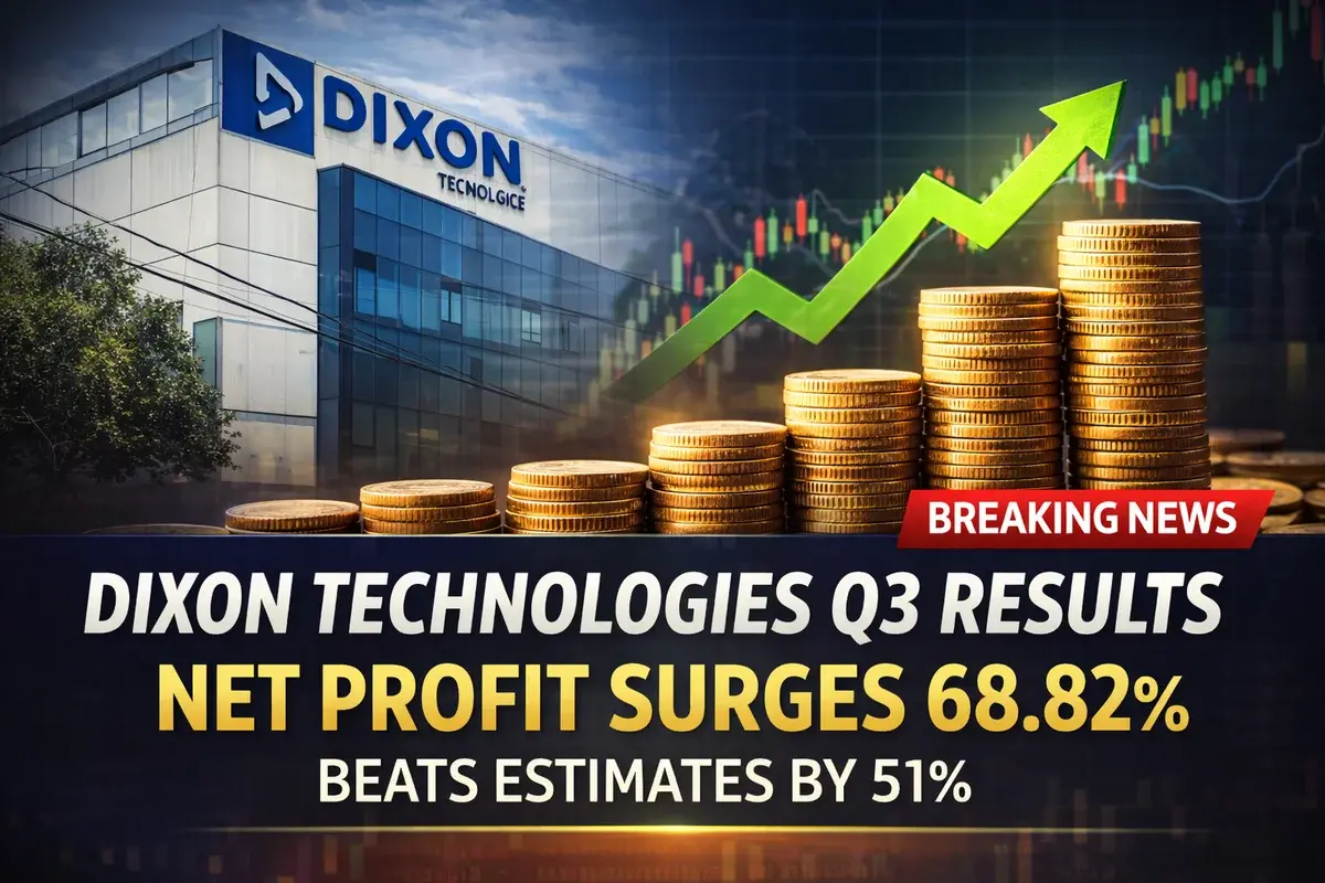 Dixon Technologies Delivers Stellar Q3 Results as Net Profit Surges 68.82%, Beats Estimates by Over 51%