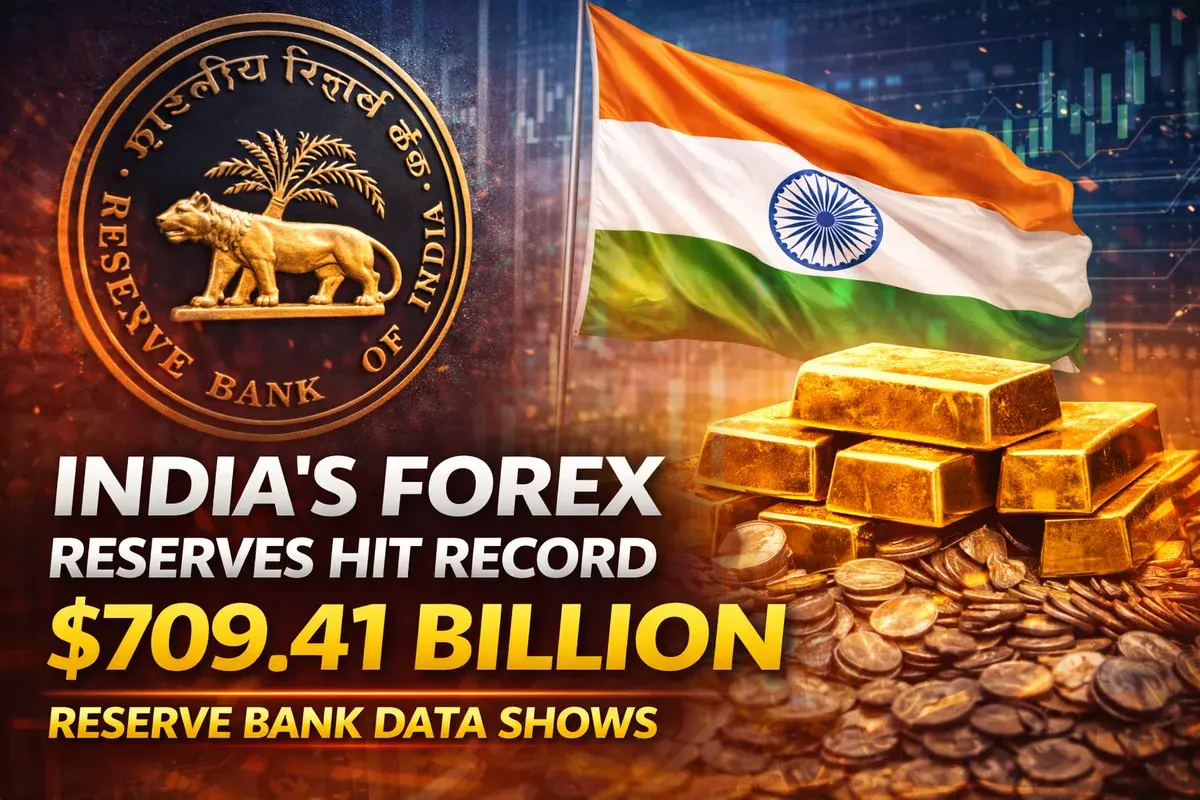 India’s Forex Reserves Hit Record $709.41 Billion: What’s Driving the Surge and Why It Matters