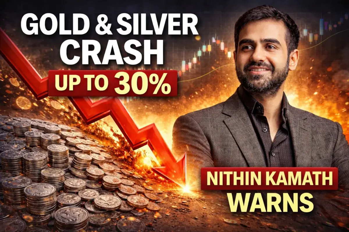 Nithin Kamath Warn as Gold and Silver Crash Up to 30%, Breaking Traditional Risk Models