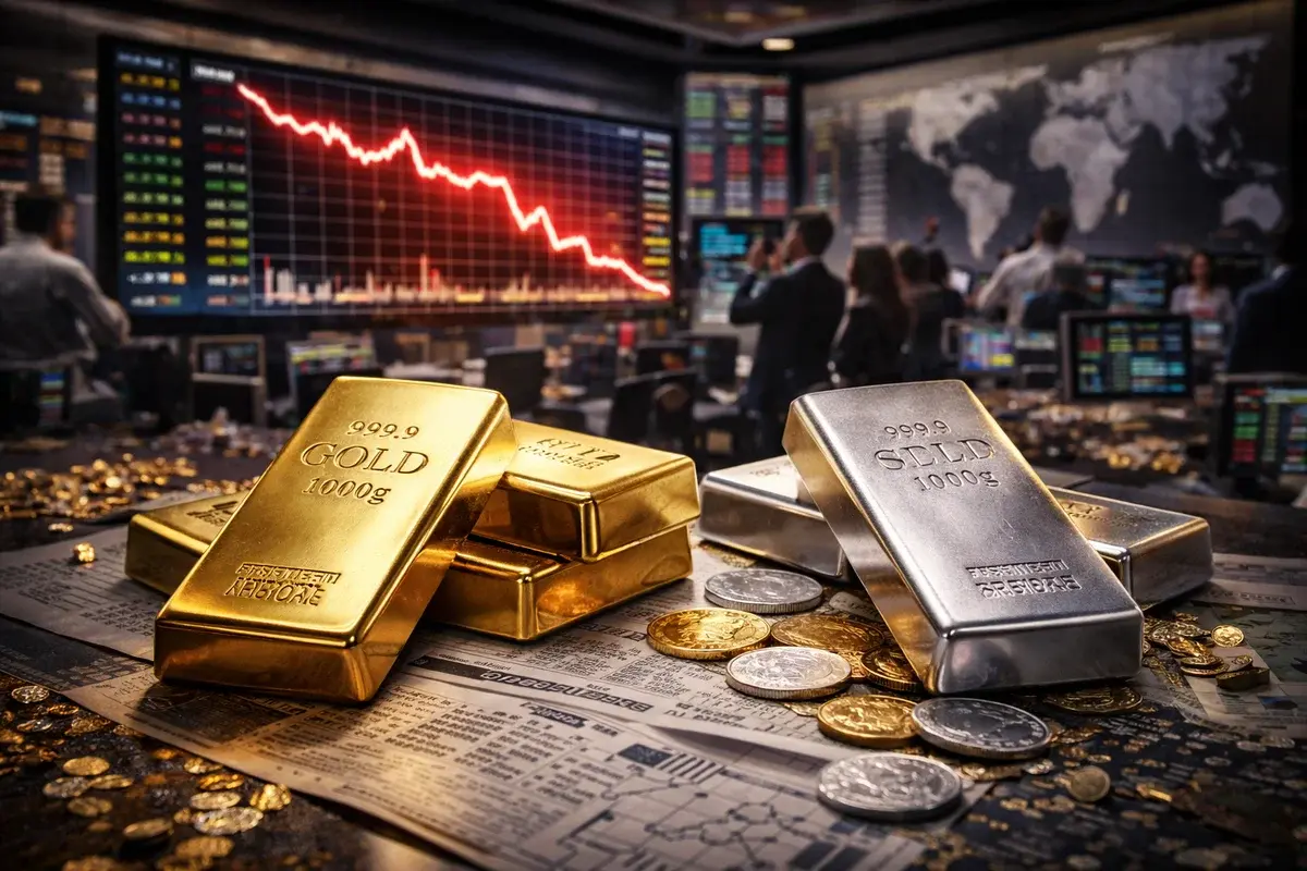 Gold Recovers Sharply After Lower Circuit Hit; Silver Remains Under Pressure for Third Straight Session