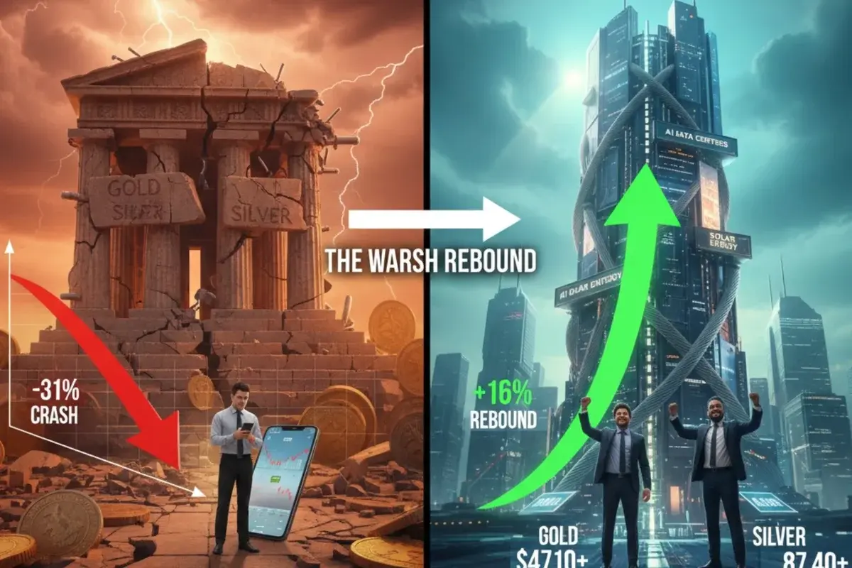 The $4 Trillion Rebound: Gold and Silver Stage Historic "V-Shaped" Recovery After the Warsh Shock