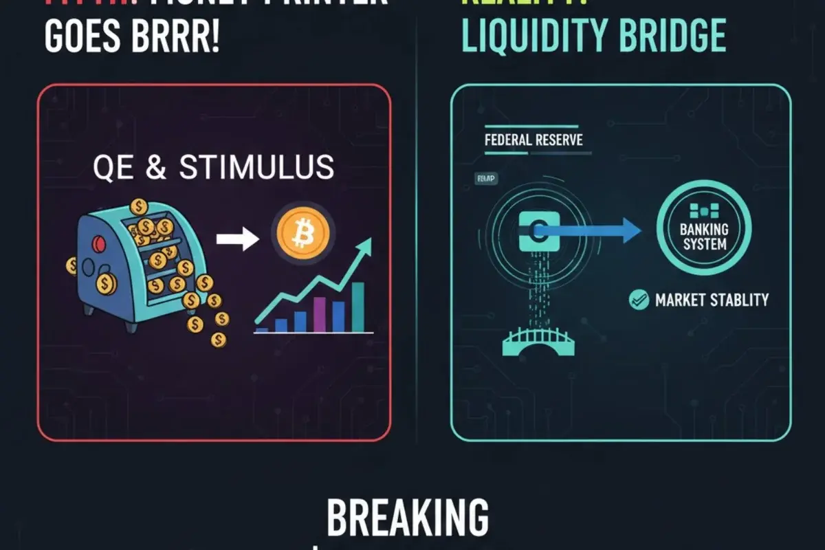 The Liquidity Lifeline: Fed’s $8.3B Injection and the "Money Printer" Myth